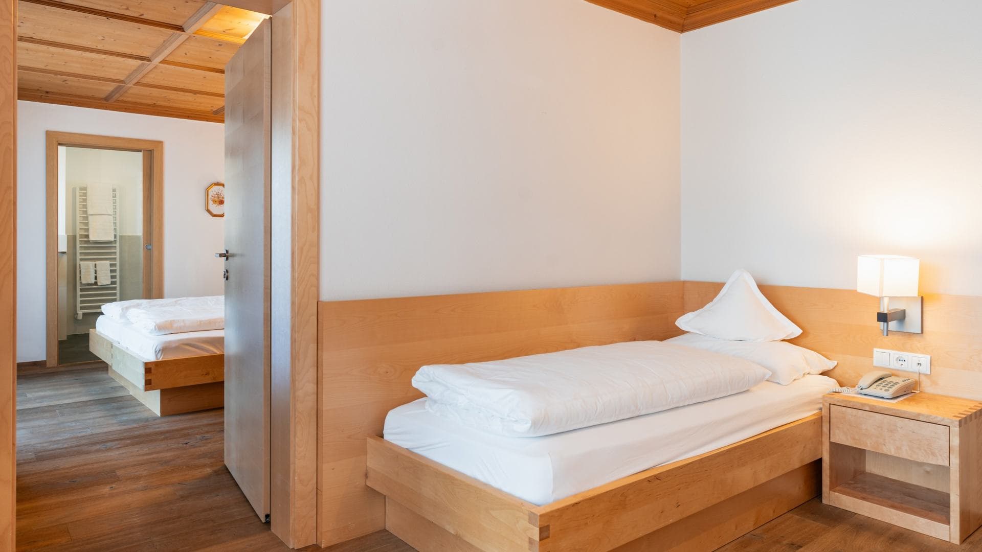 1 Doppelzimmer + 1 Einzelzimmer mit Verbindungstür - Bild 1